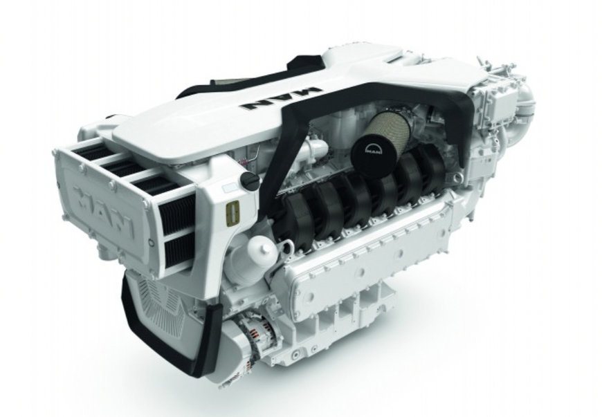 MAN ENGINES RELEASES NEW V12X ENGINE SERIES WITH 30-LITRE DISPLACEMENT FOR YACHTS